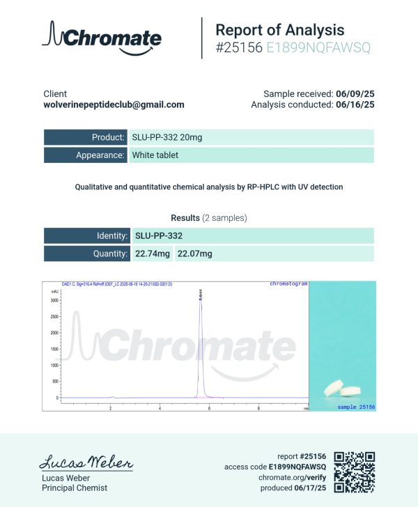 SLU-PP-332 20mg - Image 2